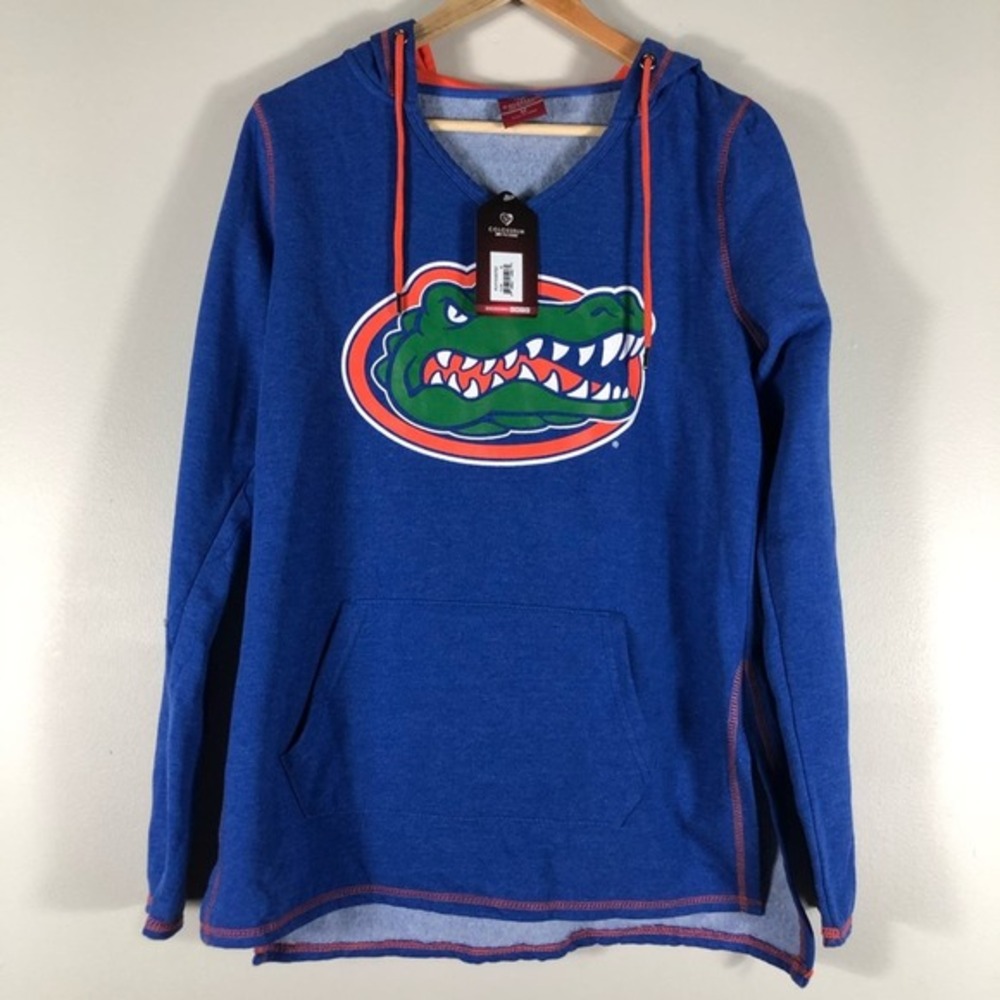 University of Florida Blue Hoodie with Gator Logo